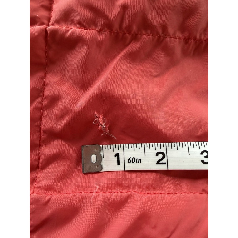 Vintage 10X Sport Clothing Goose Down Puffer Jacket Pink Snap‎ M USA Made - Picture 9 of 12